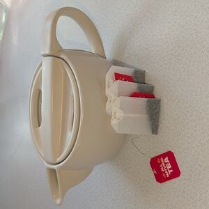 Cream ceramic replacement teapot Sunbeam Zarafina Tea Pot TH1000 Kettle